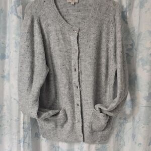 LOFT Soft Gray Women's Cardigan
